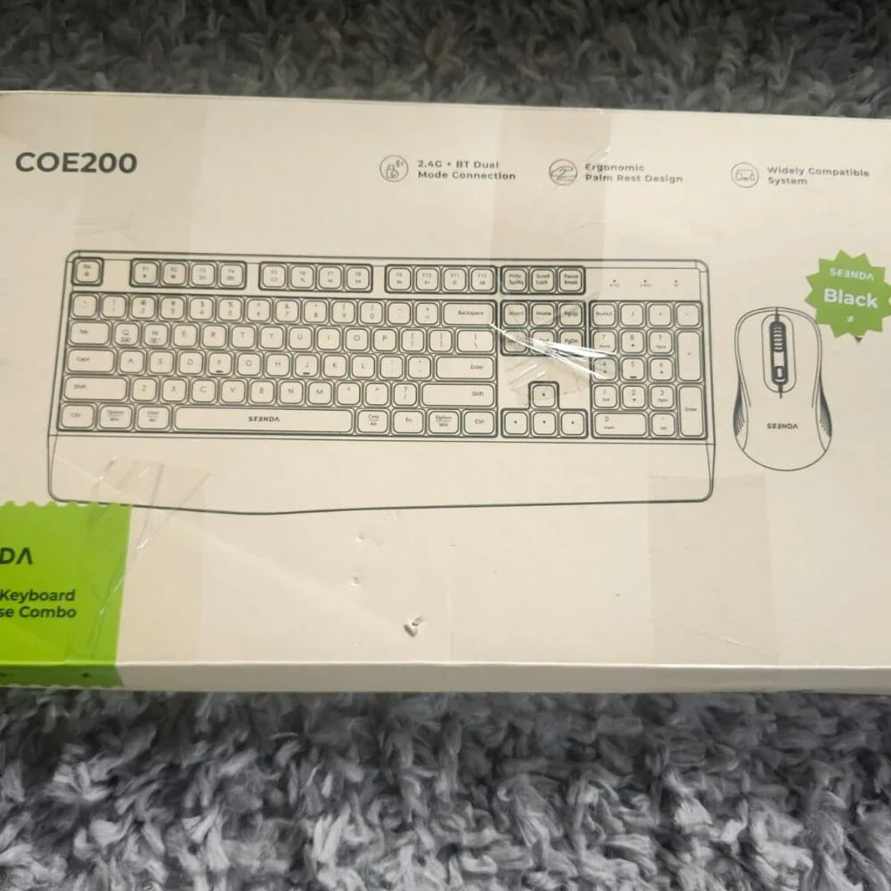 Wireless Bluetooth Keyboard & Mouse